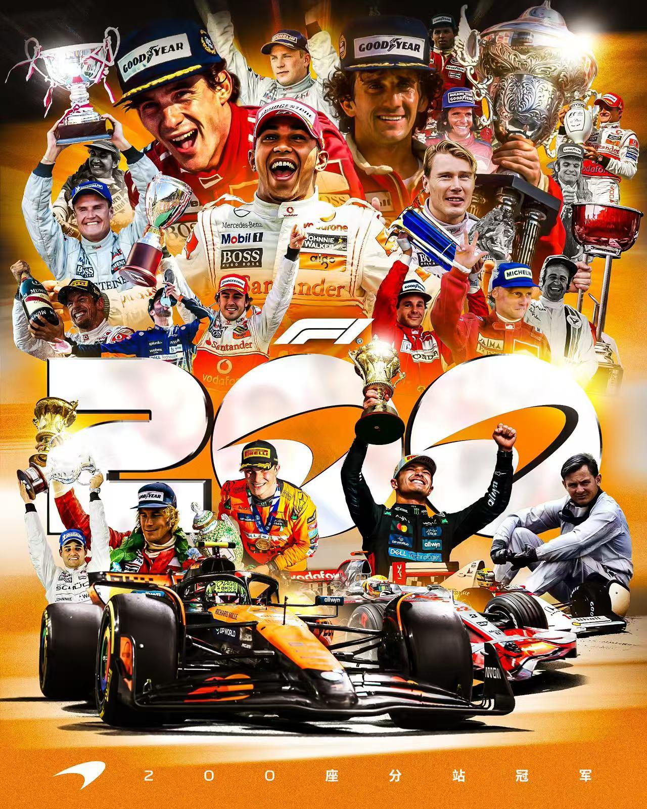 包含梅赛德斯翻盘哈斯车队，皮亚斯特里点燃赛场的词条